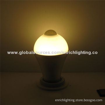 Solid Pure Aluminum E27 10W Inductive LED Globe Bulb, 220-240V ACNew